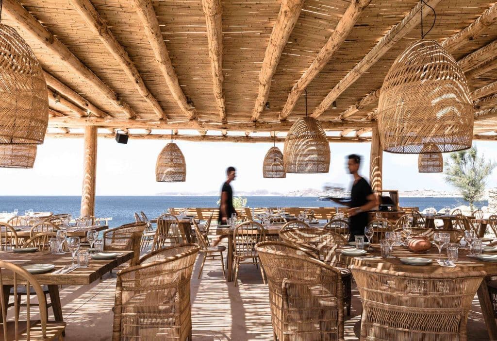 scorpios restaurant bar mykonos cyclades